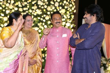 Celebs at Jayasudha Kapoor Elder Son Nihar Wedding Reception
